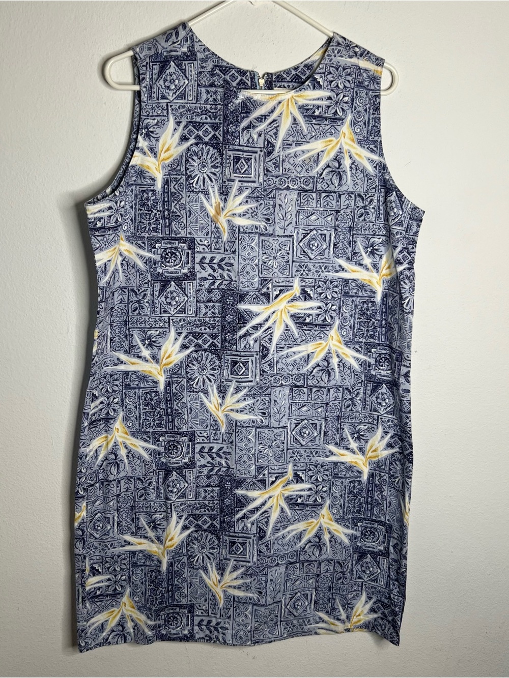 A.M.I Women’s Midi Floral Dress 100 % Cotton SZ Large